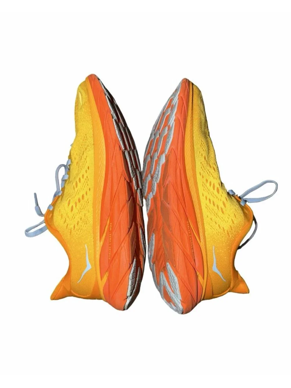 Hoka One One Clifton 8 Men’s Size 8.5 D Yellow Maize Running Shoes 1119393-RYMZ